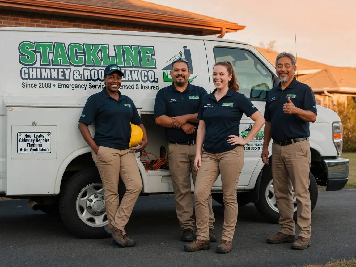 Chimney flashing repair company in Wallback, WV